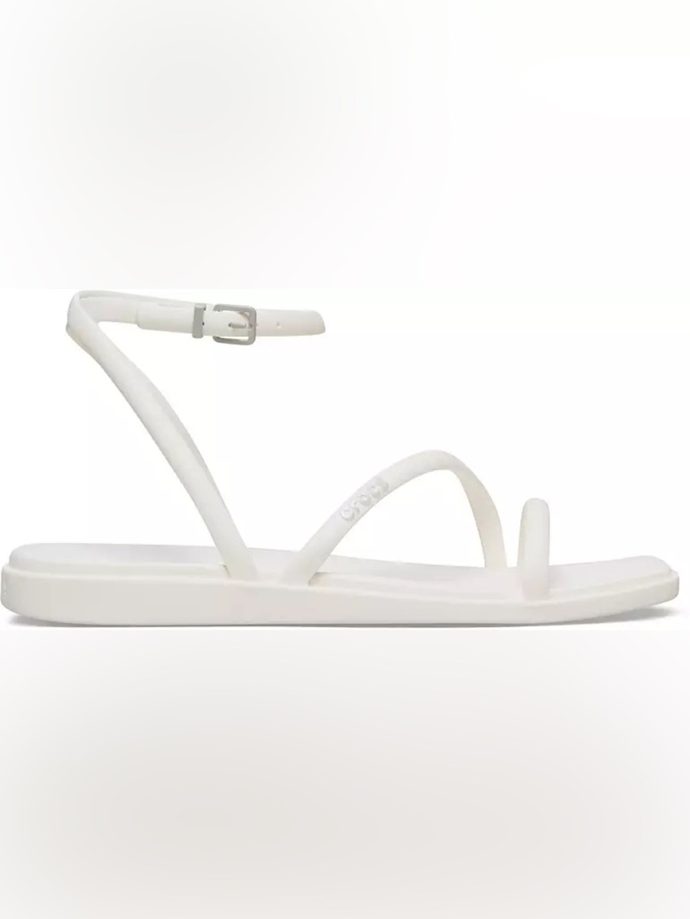 CROCS Miami Ankle Strap Sandals in the color Chalk - Picture 3 of 8